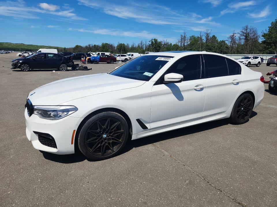 BMW 540 2019 with VIN WBAJE7C57KWW19259 - Photo from auction