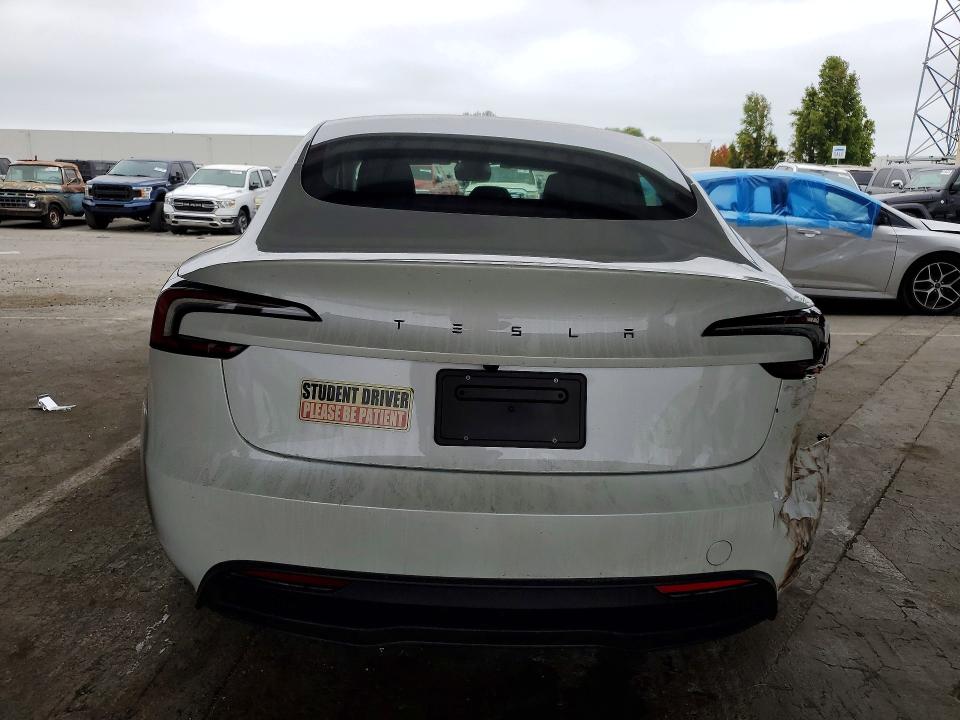 Photo 6 from auction – 2025 TESLA MODEL 3 with VIN 5YJ3E1EA8SF123121