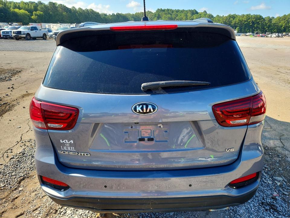 Photo 6 from auction – 2020 KIA SORENTO with VIN 5XYPG4A57LG683003