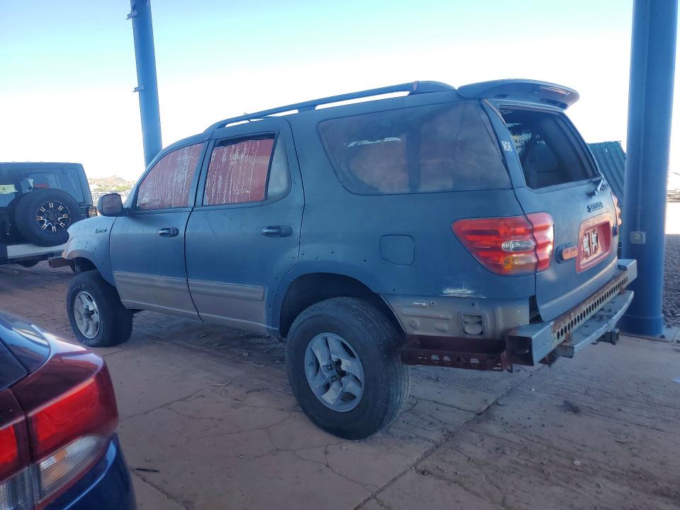 Photo 2 from auction – 2002 TOYOTA SEQUOIA with VIN 5TDBT48A22S060477
