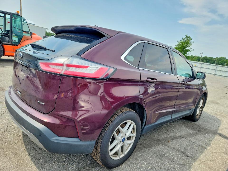Photo 3 from auction – 2021 FORD EDGE with VIN 2FMPK4J98MBA18453