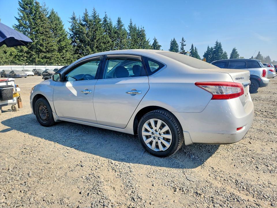 Photo 2 from auction – 2013 NISSAN SENTRA with VIN 3N1AB7AP8DL757369