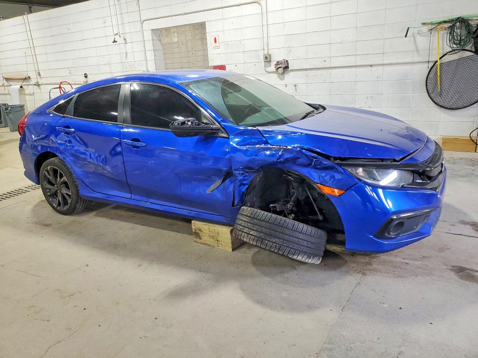 Photo 4 from auction – 2021 HONDA CIVIC with VIN 19XFC2F82ME001285