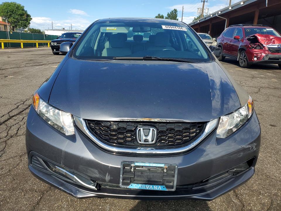 Photo 5 from auction – 2013 HONDA CIVIC with VIN 19XFB2F89DE019818