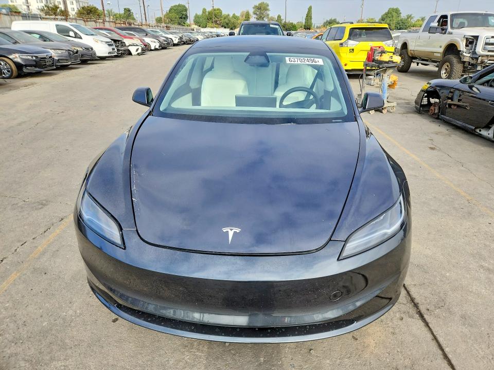 Photo 5 from auction – 2024 TESLA MODEL 3 with VIN 5YJ3E1EA5RF869231