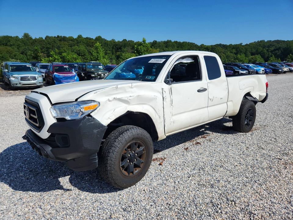 TOYOTA TACOMA 2021 with VIN 3TYSX5EN7MT004012 - Photo from auction