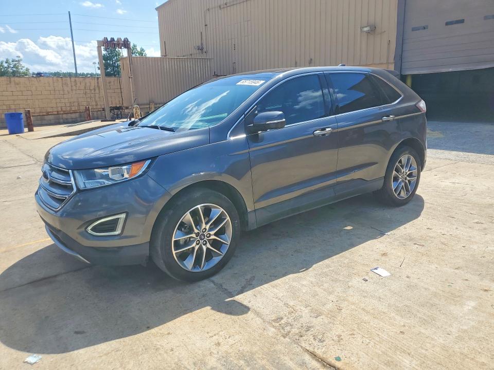 FORD EDGE 2017 with VIN 2FMPK3K9XHBC40412 - Photo from auction