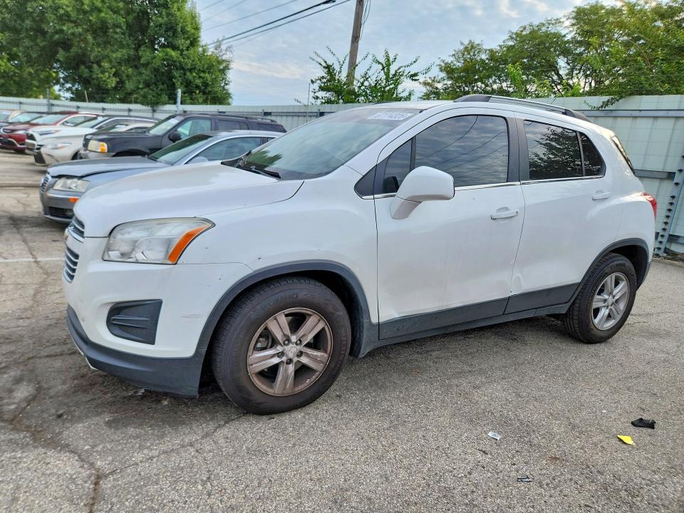 CHEVROLET TRAX 2016 with VIN 3GNCJLSB6GL194466 - Photo from auction