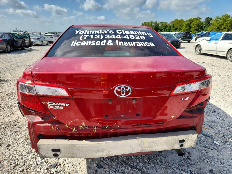 Photo 6 from auction – 2013 TOYOTA CAMRY with VIN 4T1BF1FK8DU725782