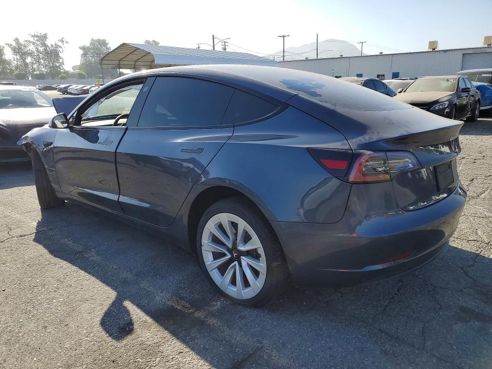 Photo 2 from auction – 2022 TESLA MODEL 3 with VIN 5YJ3E1EA9NF375173