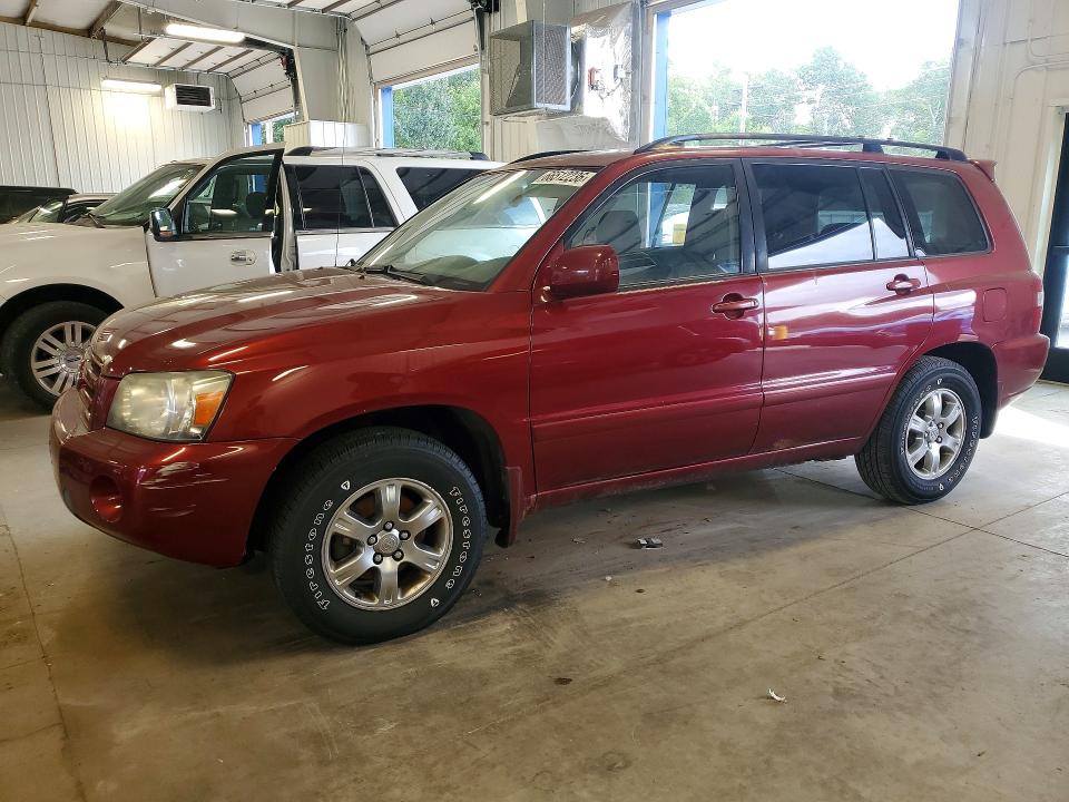TOYOTA HIGHLANDER 2004 with VIN JTEGP21A640024883 - Photo from auction