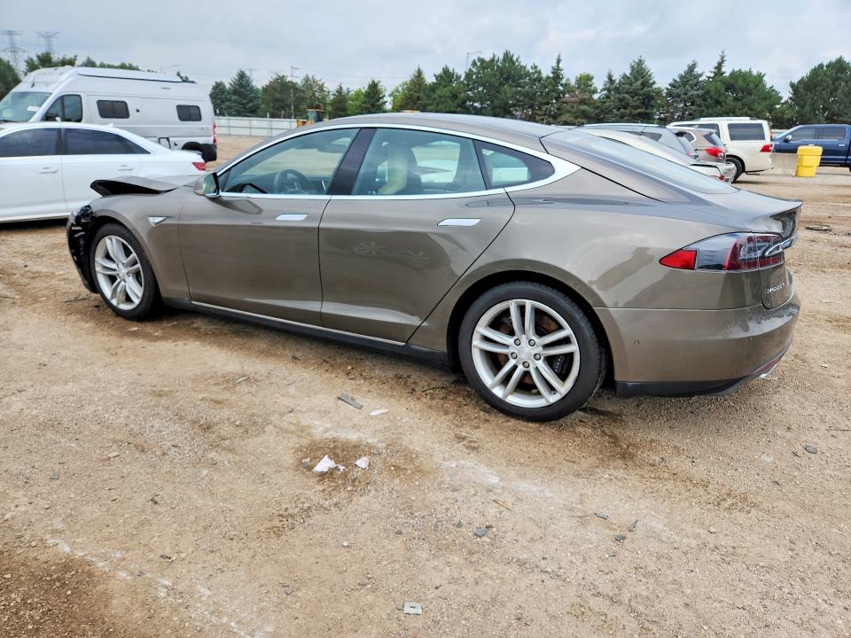 Photo 2 from auction – 2015 TESLA MODEL S with VIN 5YJSA1E21FF111916