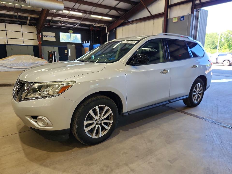 NISSAN PATHFINDER 2016 with VIN 5N1AR2MM5GC617465 - Photo from auction