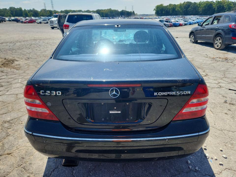 Photo 6 from auction – 2005 MERCEDES-BENZ C with VIN WDBRF40J55F592472
