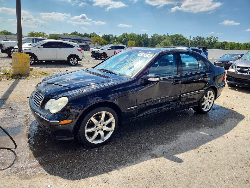 MERCEDES-BENZ C 2003 with VIN WDBRF40JX3F429345 - Photo from auction