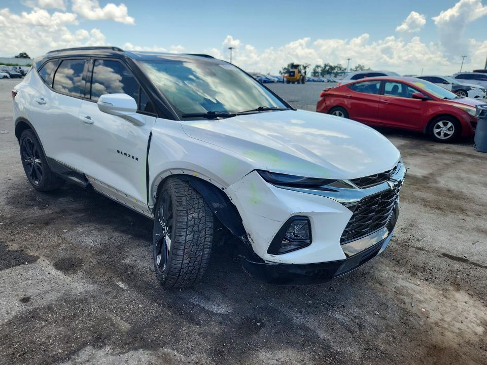 Photo 4 from auction – 2022 CHEVROLET BLAZER with VIN 3GNKBERSXNS237364