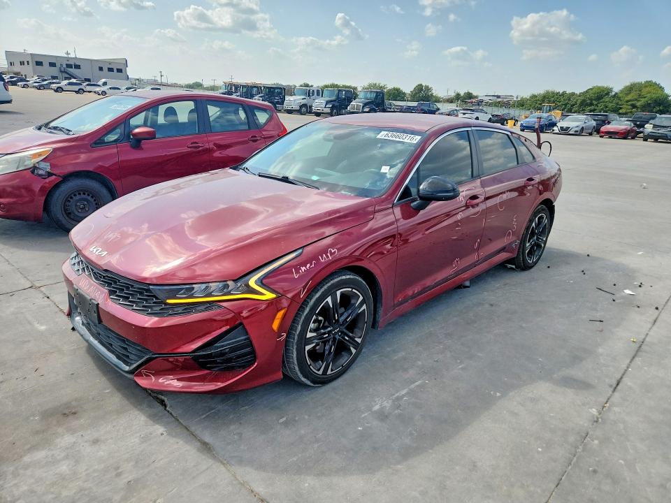 Photo 1 from auction – 2022 KIA K5 with VIN 5XXG64J25NG133556