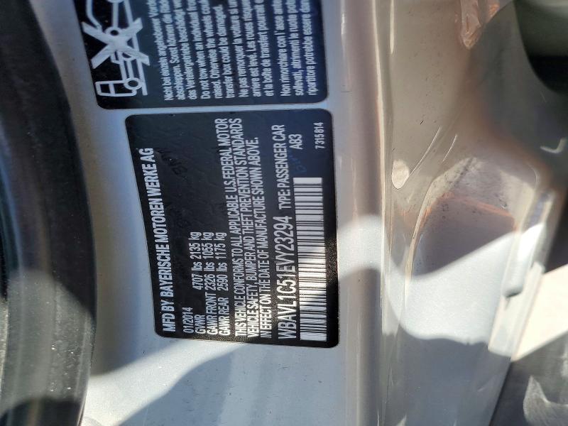 Photo 14 from auction – 2014 BMW X1 with VIN WBAVL1C51EVY23294