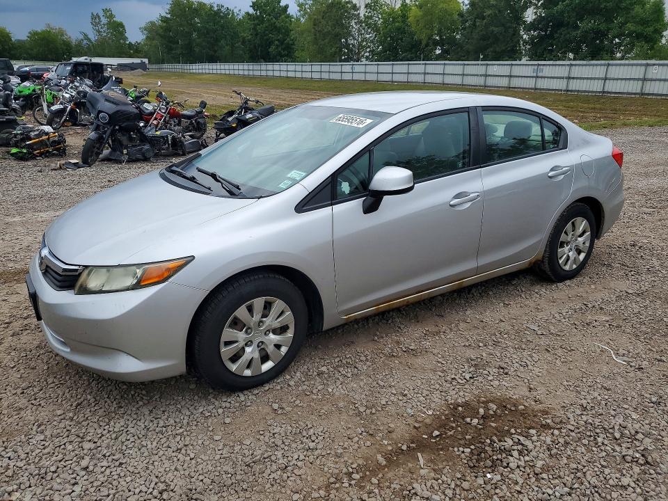 HONDA CIVIC 2012 with VIN 19XFB2F59CE307035 - Photo from auction