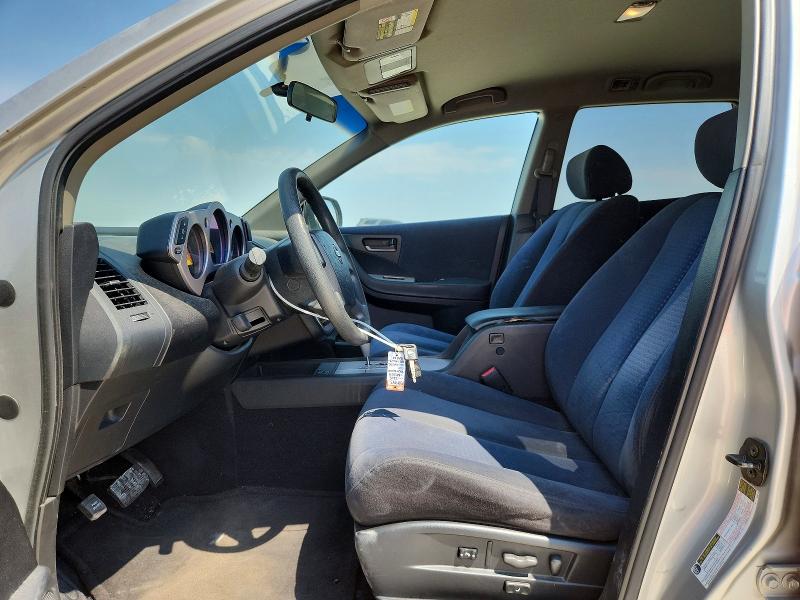 Photo 7 from auction – 2005 NISSAN MURANO with VIN JN8AZ08T95W305806