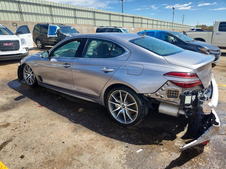 Photo 2 from auction – 2025 GENESIS G70 with VIN KMTG34SC3SU154056