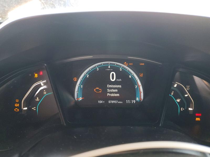 Photo 9 from auction – 2019 HONDA CIVIC with VIN 19XFC2F6XKE213637