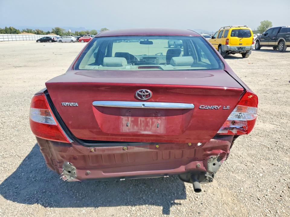 Photo 6 from auction – 2004 TOYOTA CAMRY with VIN 4T1BE30K74U285657