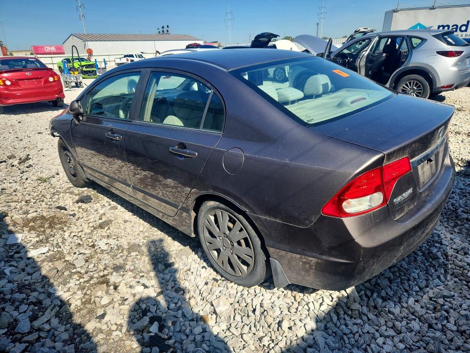 Photo 2 from auction – 2011 HONDA CIVIC with VIN 19XFA1F52BE020194