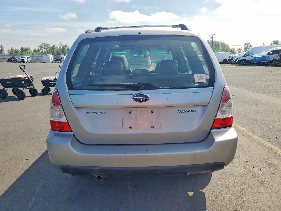 Photo 6 from auction – 2006 SUBARU FORESTER with VIN JF1SG65676H737619