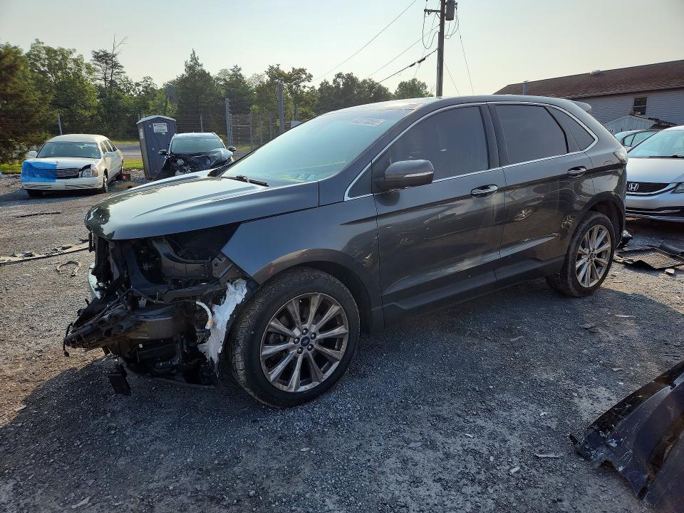 FORD EDGE 2018 with VIN 2FMPK4K83JBB49047 - Photo from auction