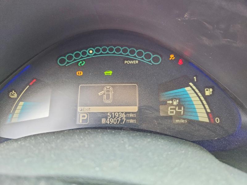 Photo 9 from auction – 2016 NISSAN LEAF with VIN 1N4BZ0CP0GC313569