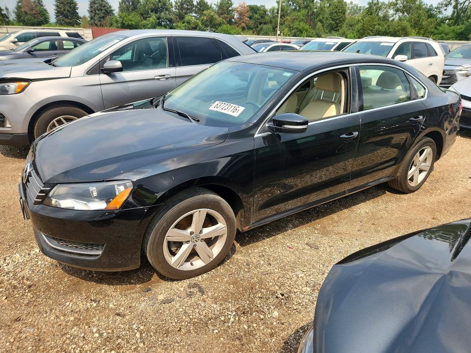VOLKSWAGEN PASSAT 2014 with VIN 1VWBS7A36EC110512 - Photo from auction