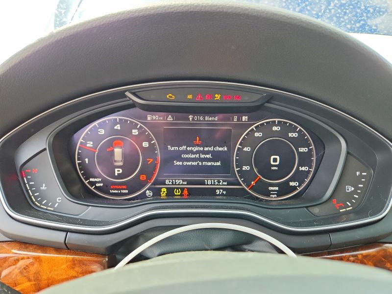 Photo 9 from auction – 2017 AUDI A4 ALLROAD with VIN WA18NAF42HA050404