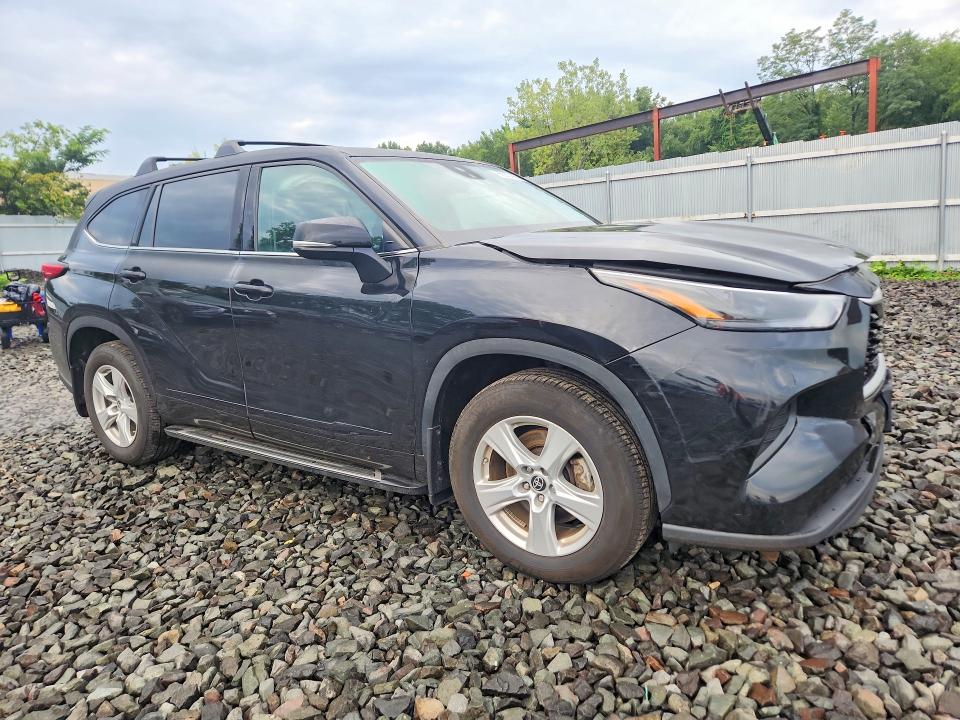 Photo 4 from auction – 2022 TOYOTA HIGHLANDER with VIN 5TDCZRBH3NS579404