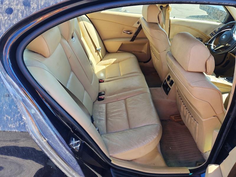 Photo 10 from auction – 2007 BMW 550 with VIN WBANB53537CP05160
