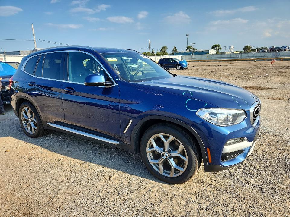 Photo 4 from auction – 2020 BMW X3 with VIN 5UXTY5C02L9C30462