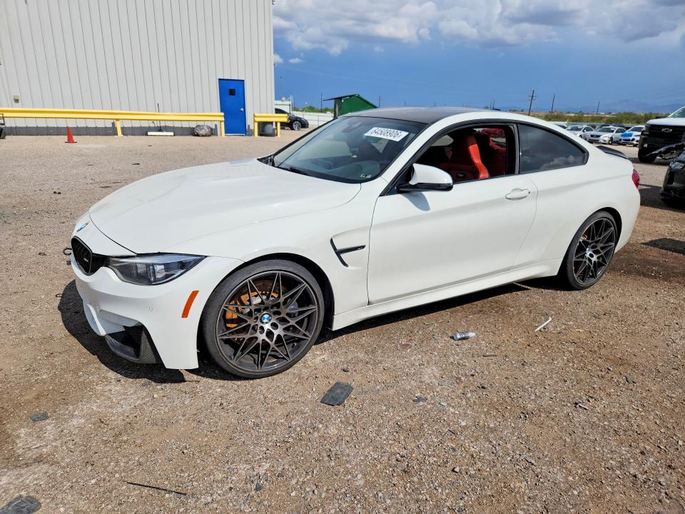 BMW M4 2019 with VIN WBS4Y9C55KAH82908 - Photo from auction