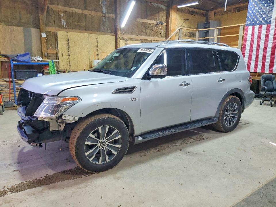 NISSAN ARMADA 2018 with VIN JN8AY2NC0JX501270 - Photo from auction