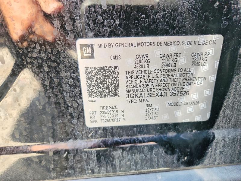 Photo 14 from auction – 2018 GMC TERRAIN with VIN 3GKALSEX4JL357526