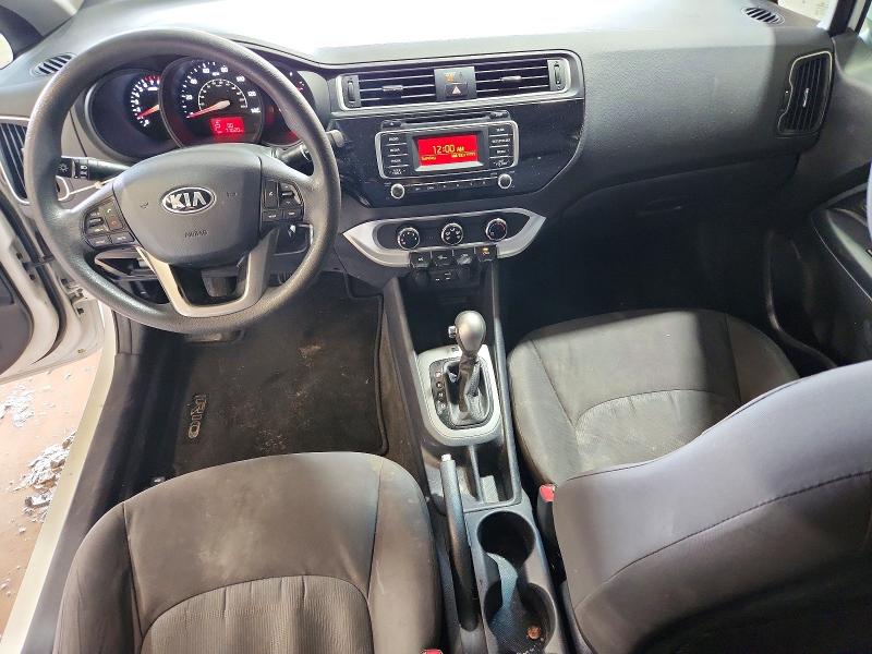Photo 8 from auction – 2016 KIA RIO with VIN KNADM4A32G6540783