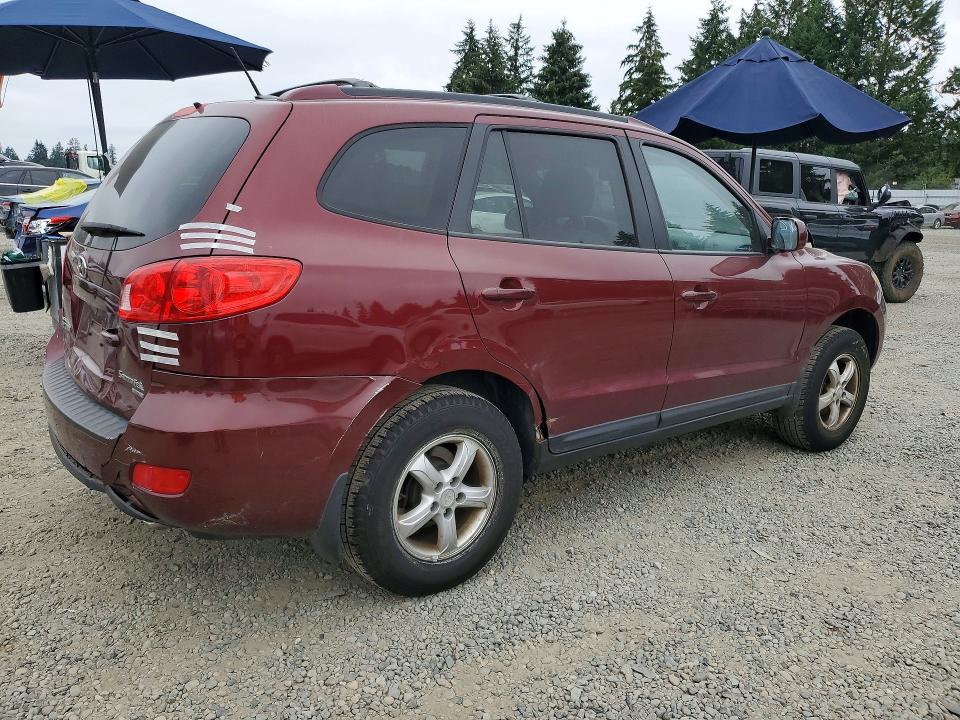 Photo 3 from auction – 2009 HYUNDAI SANTA FE with VIN 5NMSG13E69H256772