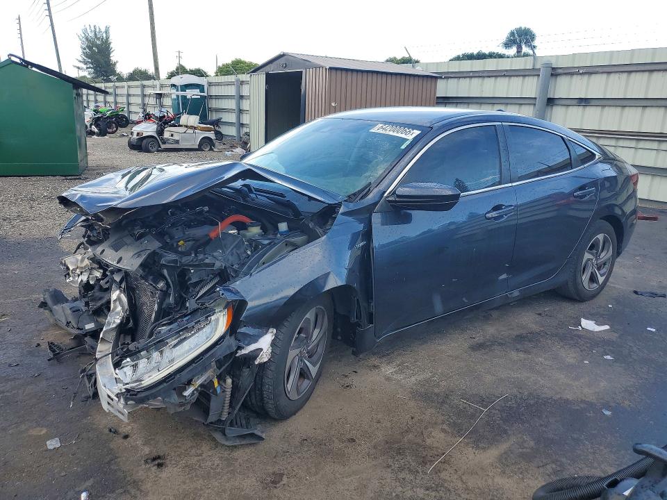 HONDA INSIGHT 2019 with VIN 19XZE4F10KE014586 - Photo from auction