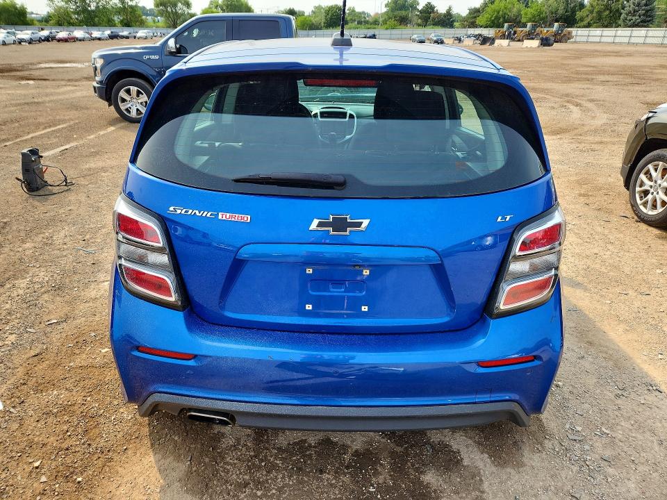 Photo 6 from auction – 2018 CHEVROLET SONIC with VIN 1G1JD6SB9J4119856