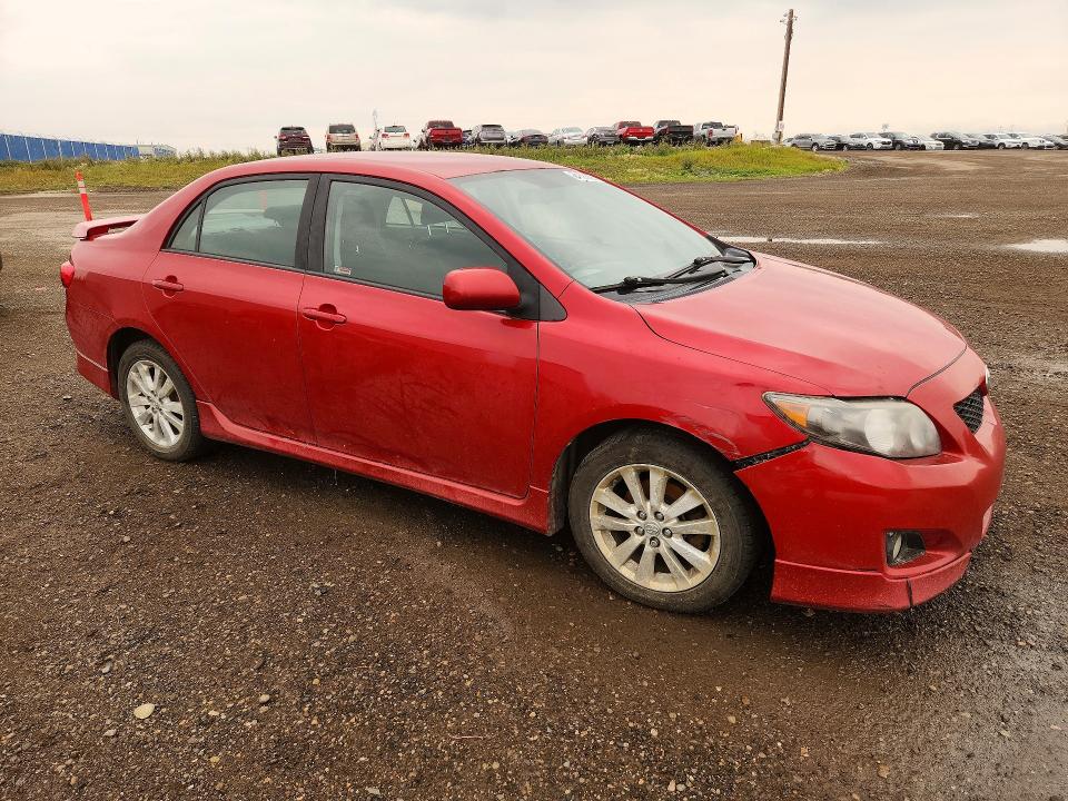 Photo 4 from auction – 2009 TOYOTA COROLLA with VIN 2T1BU40E39C047526