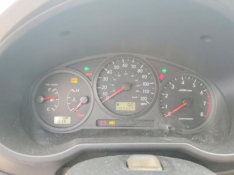 Photo 9 from auction – 2004 SUBARU IMPREZA with VIN JF1GG68584G820049