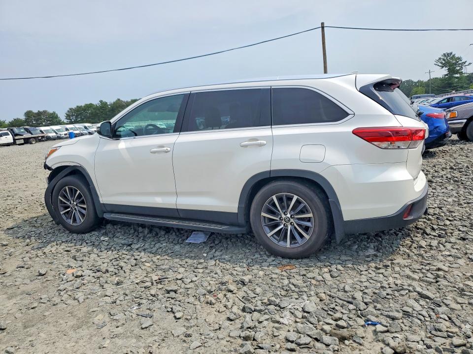 Photo 2 from auction – 2019 TOYOTA HIGHLANDER with VIN 5TDJZRFH2KS592660