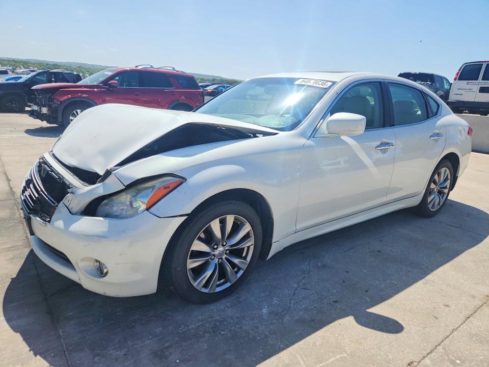 INFINITI M37 2012 with VIN JN1BY1AP8CM332612 - Photo from auction