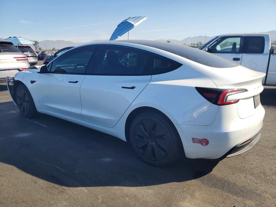 Photo 2 from auction – 2024 TESLA MODEL 3 with VIN 5YJ3E1EB6RF772600