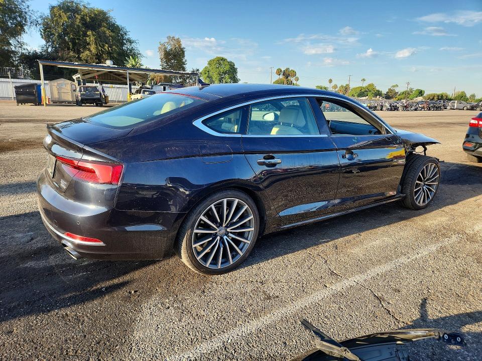 Photo 3 from auction – 2018 AUDI A5 with VIN WAUBNCF55JA085344