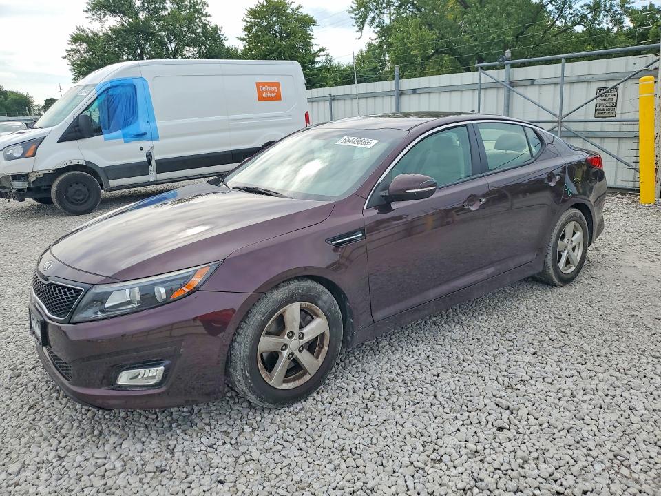 KIA OPTIMA 2015 with VIN 5XXGM4A76FG486908 - Photo from auction